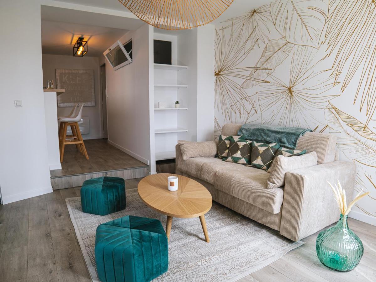 Superbe T2 Rouen Avec Jardin + Parking Gratuit A Proximite Apartment Ngoại thất bức ảnh