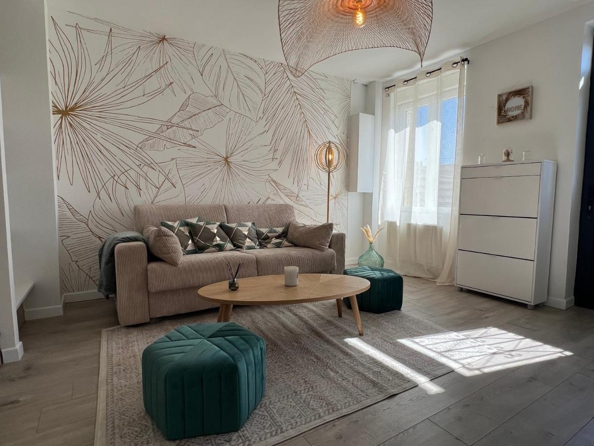 Superbe T2 Rouen Avec Jardin + Parking Gratuit A Proximite Apartment Ngoại thất bức ảnh